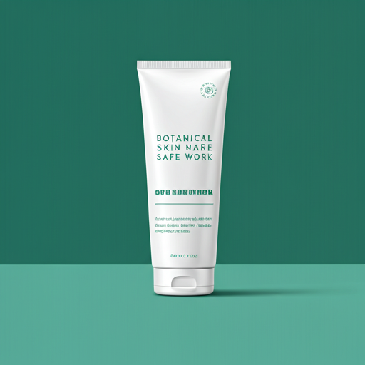 Botanical facial treatment with natural ingredients